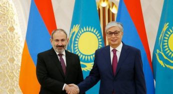 Премьер-министр Пашинян направил поздравительное послание президенту Казахстана по случаю дня рождения