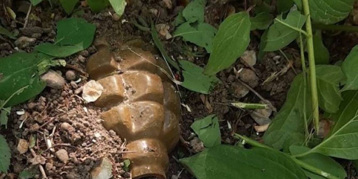 В военном пантеоне «Ераблур» обнаружена граната