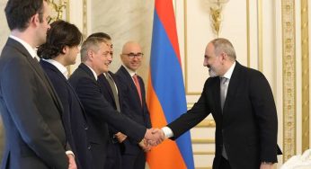 Премьер-министр Пашинян принял представителей парламентской группы дружбы Италия-Армения