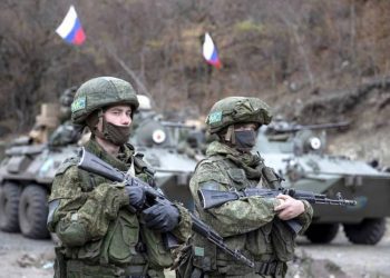 В зоне ответственности российского миротворческого контингента в Арцахе нарушений не зафиксировано: МО РФ