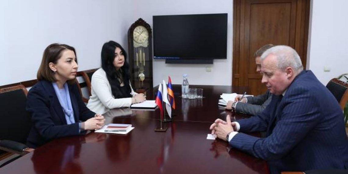Омбудсмен Армении на встрече с послом РФ подняла вопрос возвращения задерживаемых в Азербайджане военнопленных