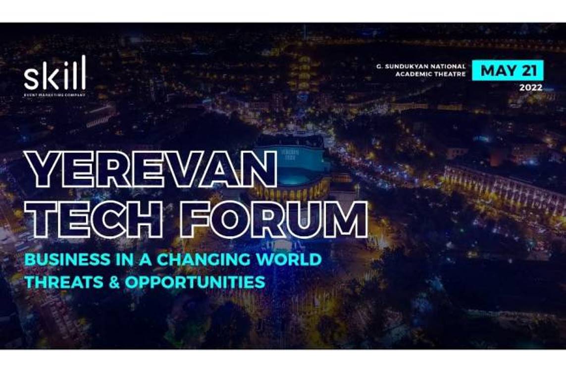 Тысячи специалистов сферы ИТ и более 25 местных и международных спикеров примут участие в «Yerevan Tech Forum 2022-YT»