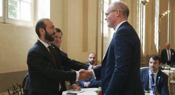 Арарат Мирзоян встретился с министром иностранных дел Ирландии