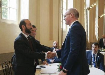 Арарат Мирзоян встретился с министром иностранных дел Ирландии