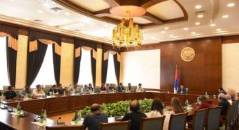 Президент Арцаха принял ансамбль народных инструментов Общественной радиокомпании Армении