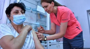 В Армении полную вакцинацию от COVID-19 прошли 1 млн 7605 человек
