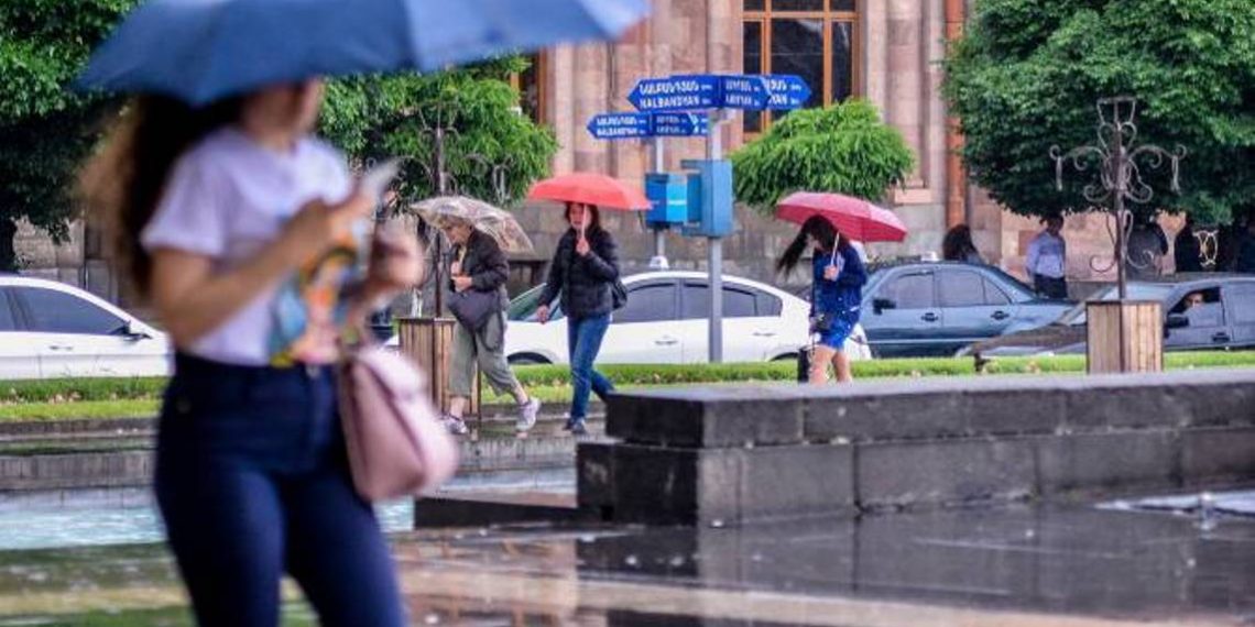 В Армении температура воздуха понизится на 7-10 градусов