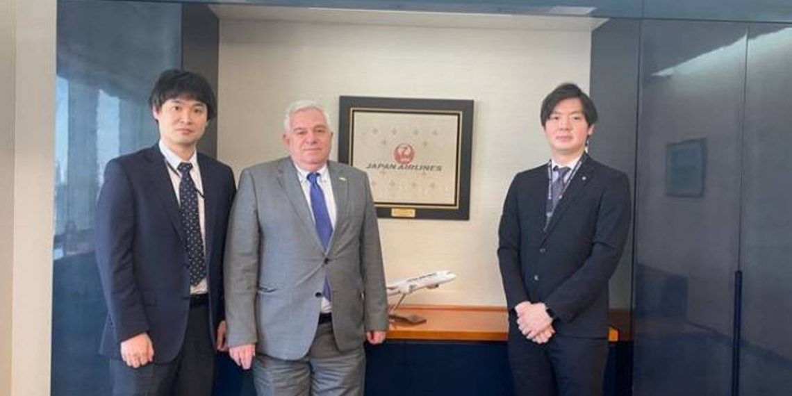 Посол Армении в Японии обсудил с представителями «Japan Airlines» перспективы осуществления прямых рейсов в Армению