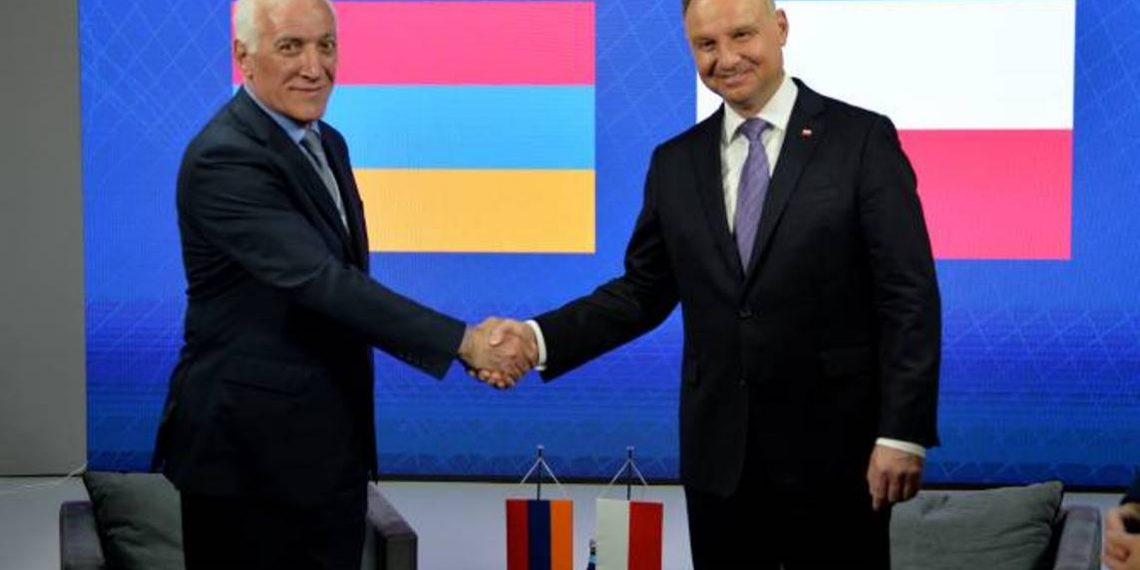 Президенты Армении и Польши обменялись мнениями о происходящих на международной арене процессах