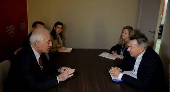 Президент Армении встретился с председателем Международного комитета Красного Креста