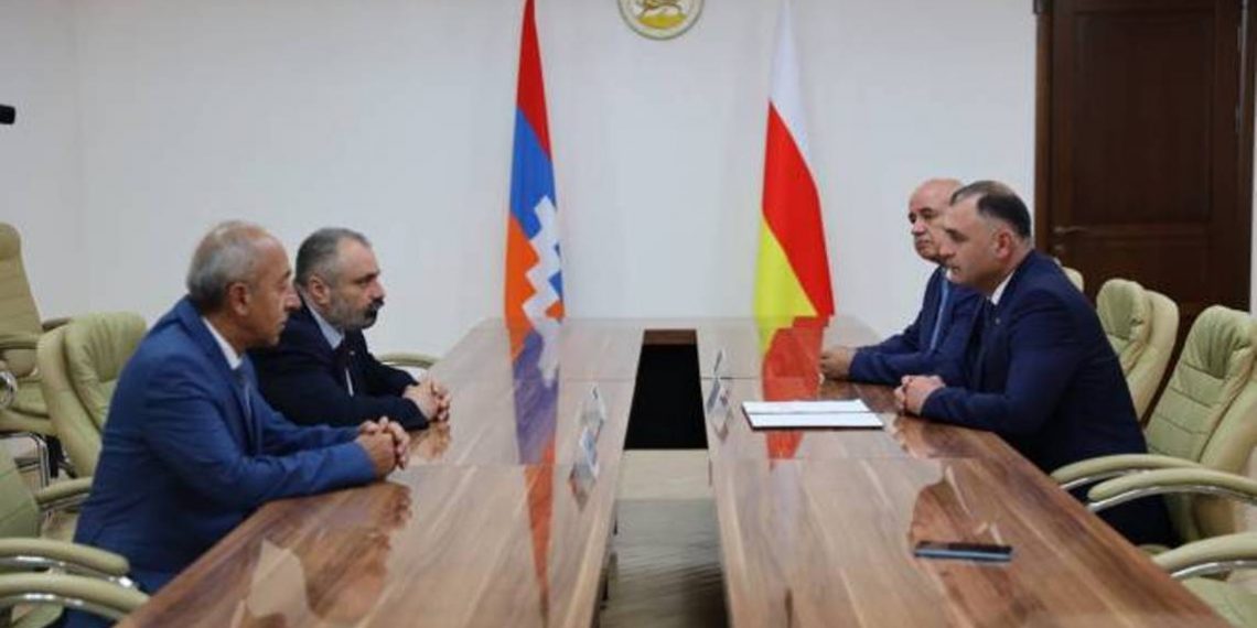 Министр иностранных дел Республики Арцах с рабочим визитом находился в Республике Южная Осетия