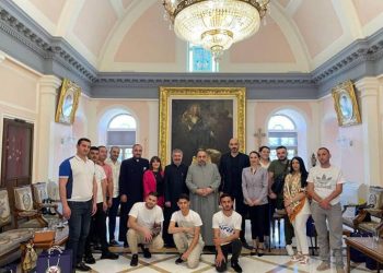 Армянский патриарх Иерусалима принял участников 44-дневной Арцахской войны