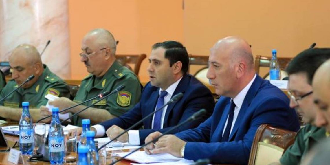 В административном корпусе Министерства обороны Армении состоялось заседание коллегии
