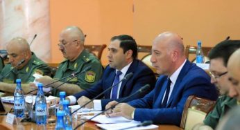 В административном корпусе Министерства обороны Армении состоялось заседание коллегии