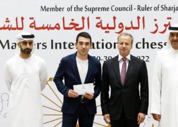 Айк Мартиросян занял третье место на Sharjah Masters