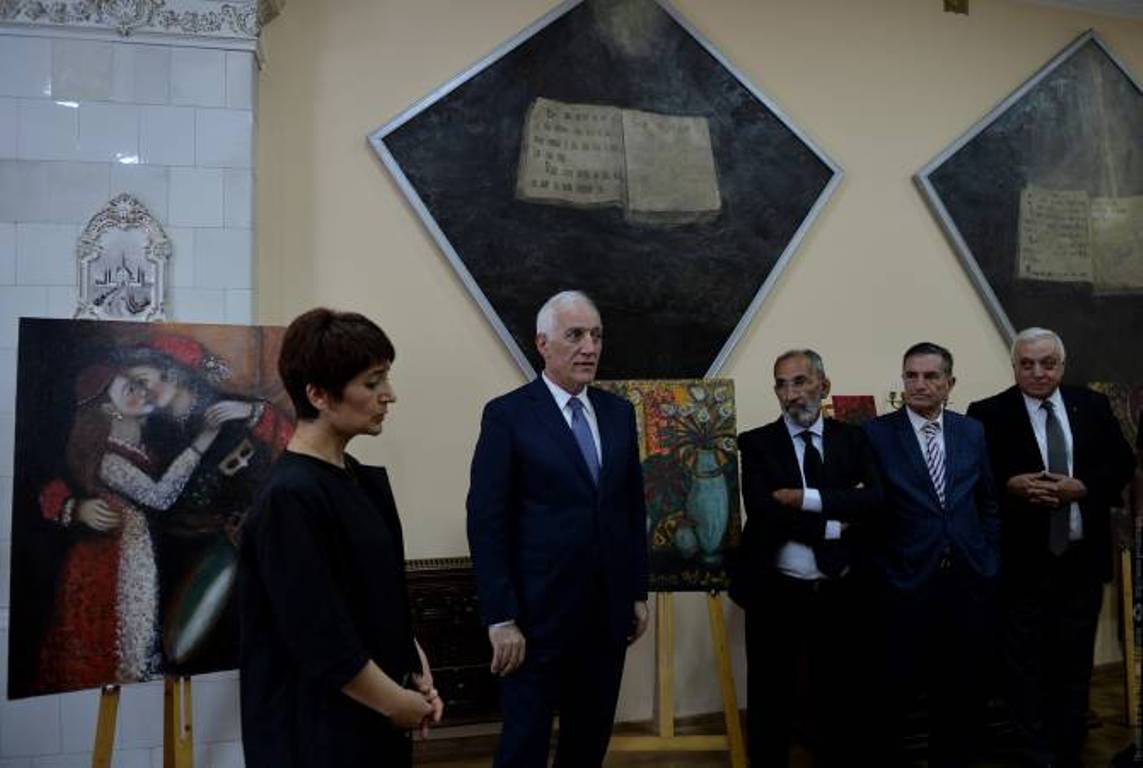 Ваагн Хачатурян встретился в Тбилиси с армянскими общественными деятелями и с деятелями культуры