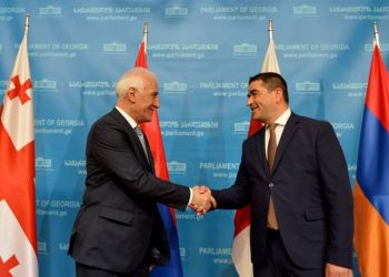 Президент Армении провел встречу со спикером парламента Грузии