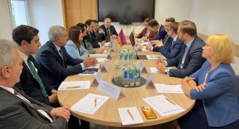 Министры здравоохранения Армении и Литвы обсудили вопросы сотрудничества