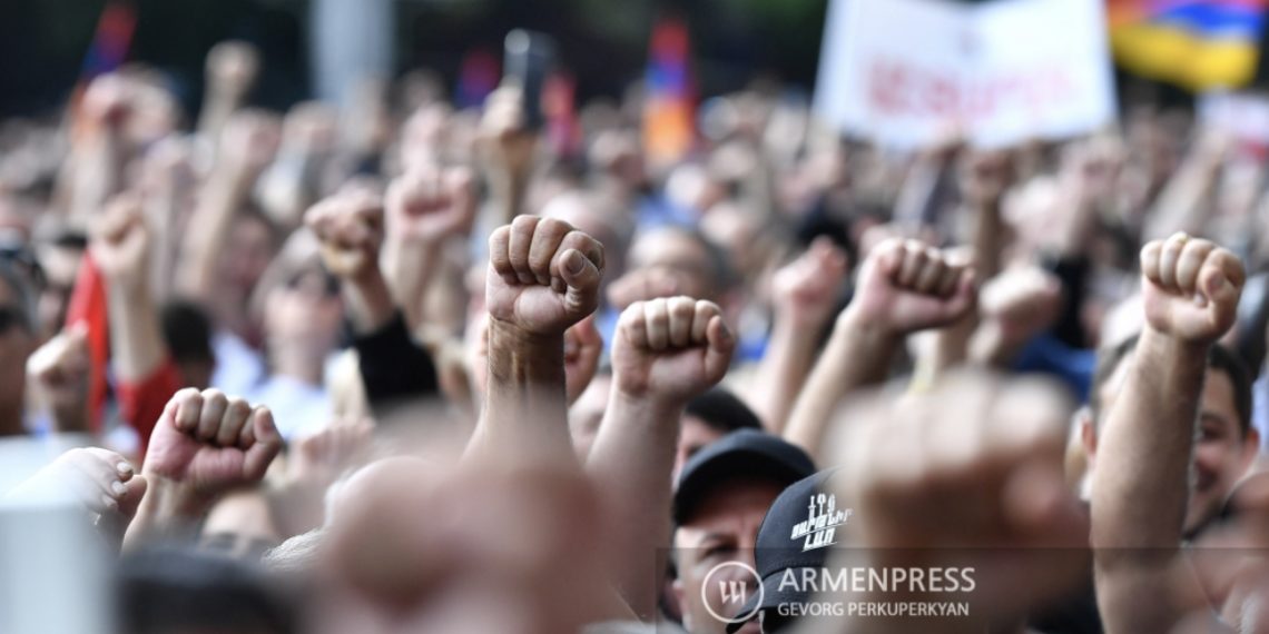 Акции протеста на улицах Еревана