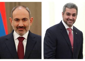 Никол Пашинян направил поздравительное послание президенту Республики Парагвай