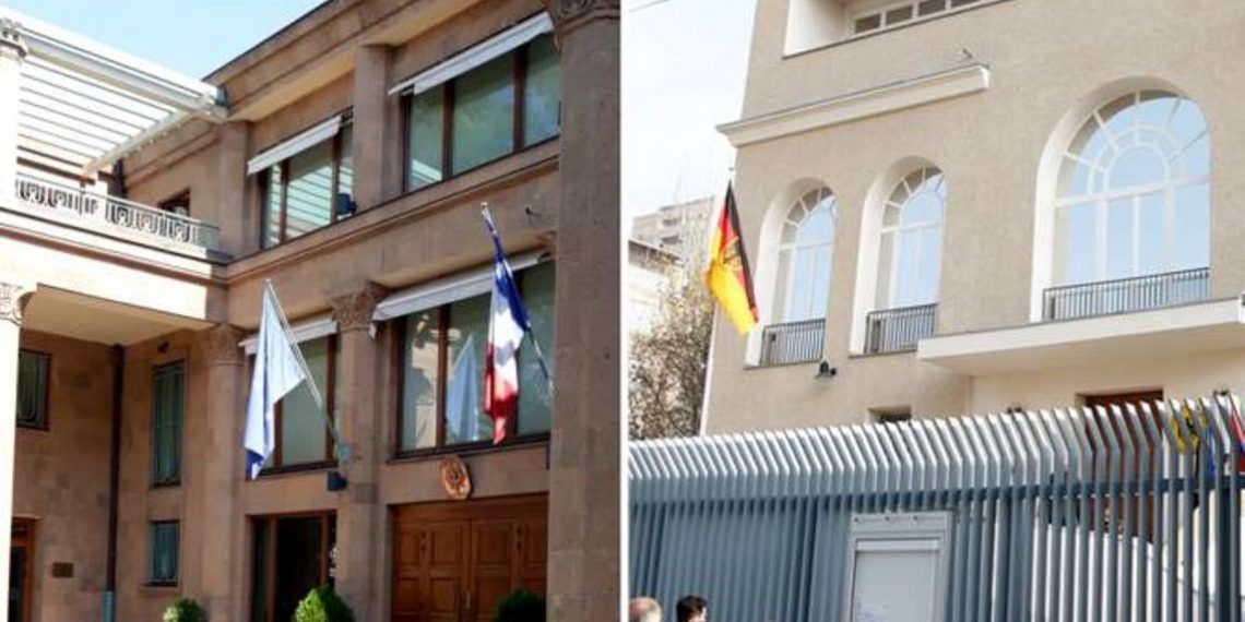 Посольства Франции и Германии в Армении сообщили о совместном мероприятии: участие примут 10 молодых людей из Армении