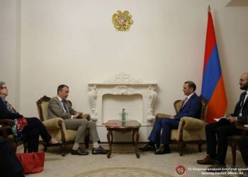 Армен Григорян принял специального представителя ЕС по вопросам Южного Кавказа и кризиса в Грузии