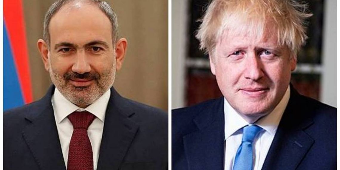 Пашинян поздравил премьера Великобритании с Национальным праздником. Отмечается Платиновый юбилей царствования королевы