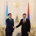Председатель Национального собрания Армении принял делегацию Республики Казахстан во главе с председателем Меджлиса