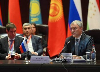 Необходимо дальше вести работу по совершенствованию миротворческого потенциала ОДКБ: Вячеслав Володин