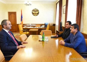 Президент Республики Арцах принял генерального прокурора Армении