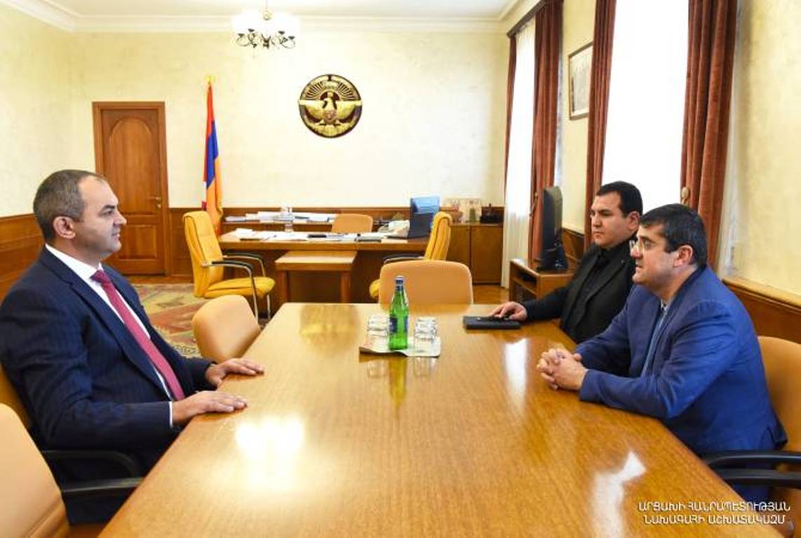 Президент Республики Арцах принял генерального прокурора Армении