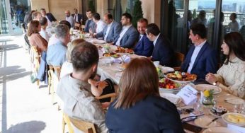 Вице-премьер Армении встретился с руководителями компаний с иностранными инвестициями