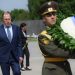Сергей Лавров почтил память жертв Геноцида армян в Мемориальном комплексе Цицернакаберд