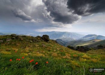 Температура воздуха в Армении с 9 по 11 июня понизится на 4-6 градусов