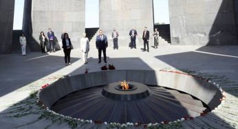 Председатель Венецианской комиссии воздала дань уважения памяти жертв Геноцида армян