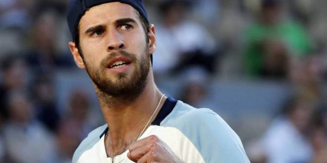 Теннисист Карен Хачанов в четвертьфинале ATP-250