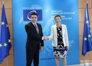 Председатель НС Армении встретился с Генеральным секретарем СЕ М. Пейчинович-Бурич