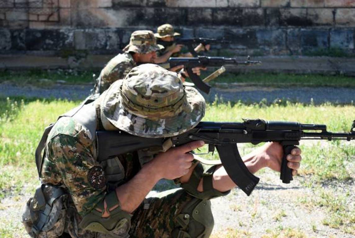 Военнослужащие подразделений специального назначения в/ч N выполнили учебно- боевые задачи