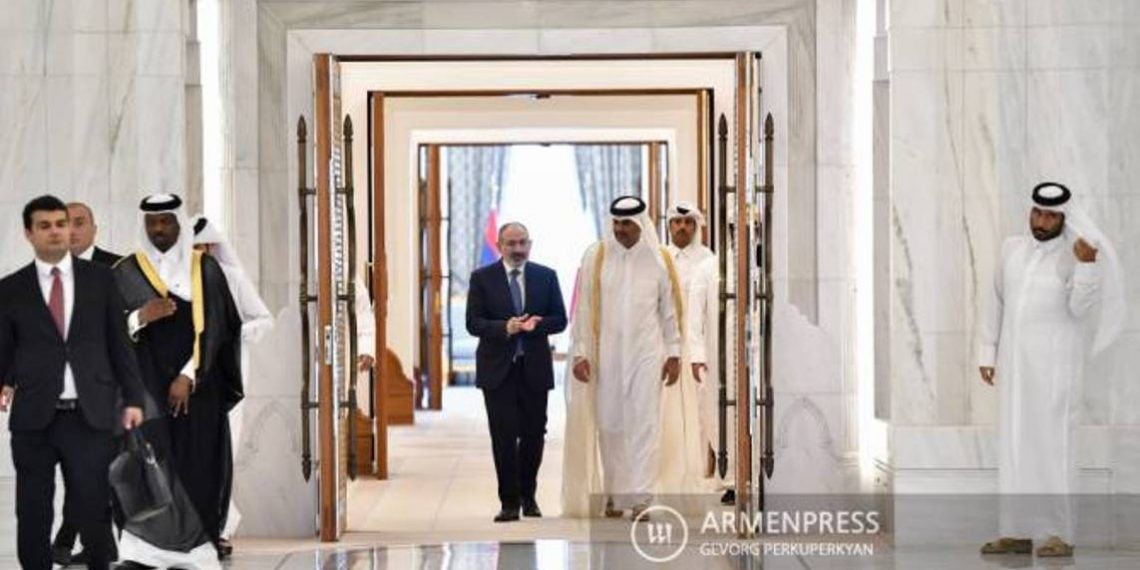 Никол Пашинян выразил надежду на рост торговли между Арменией и Катаром