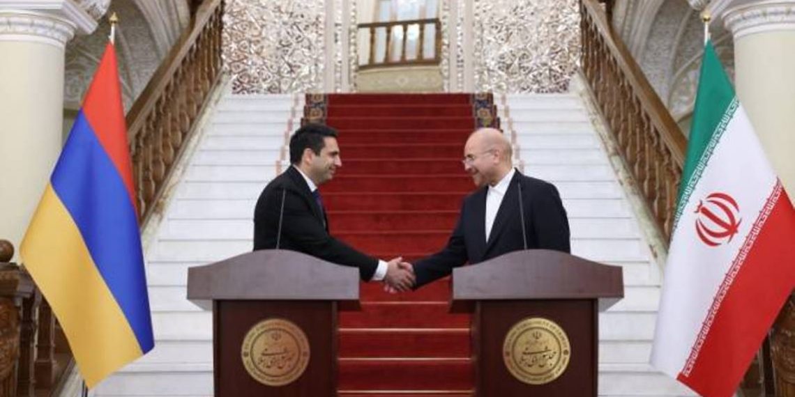 Ален Симонян по приглашению Мохаммада Багера Галибафа с первым официальным визитом находится в Иране