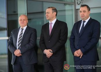 В Армению прибыли секретари Советов Безопасности России, Киргизии и Таджикистана