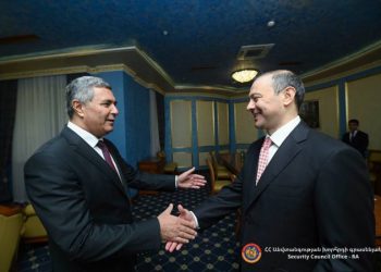 Армен Григорян 17 июня встретился с секретарем Совбеза республики Таджикистан