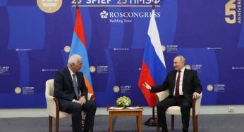 Мы заинтересованы в том, чтобы ситуация в Армении была стабильной и гарантировала развитие. Путин