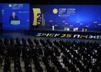 Ваагн Хачатурян присутствовал на пленарном заседании Международного экономического форума Санкт-Петербурга