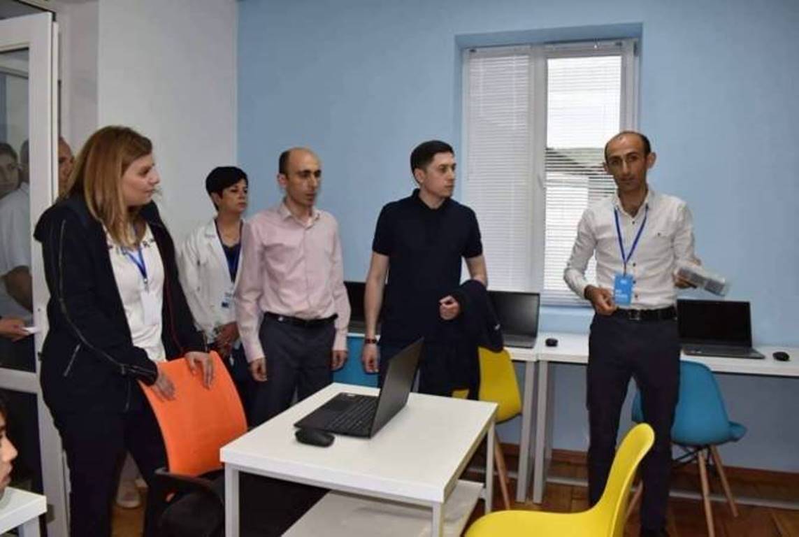 Артак Бегларян приветствовал запуск техношколы «Мунк» в Ахорти