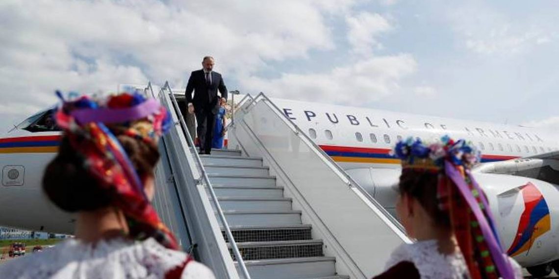 Премьер-министр Пашинян с рабочим визитом прибыл в Минск