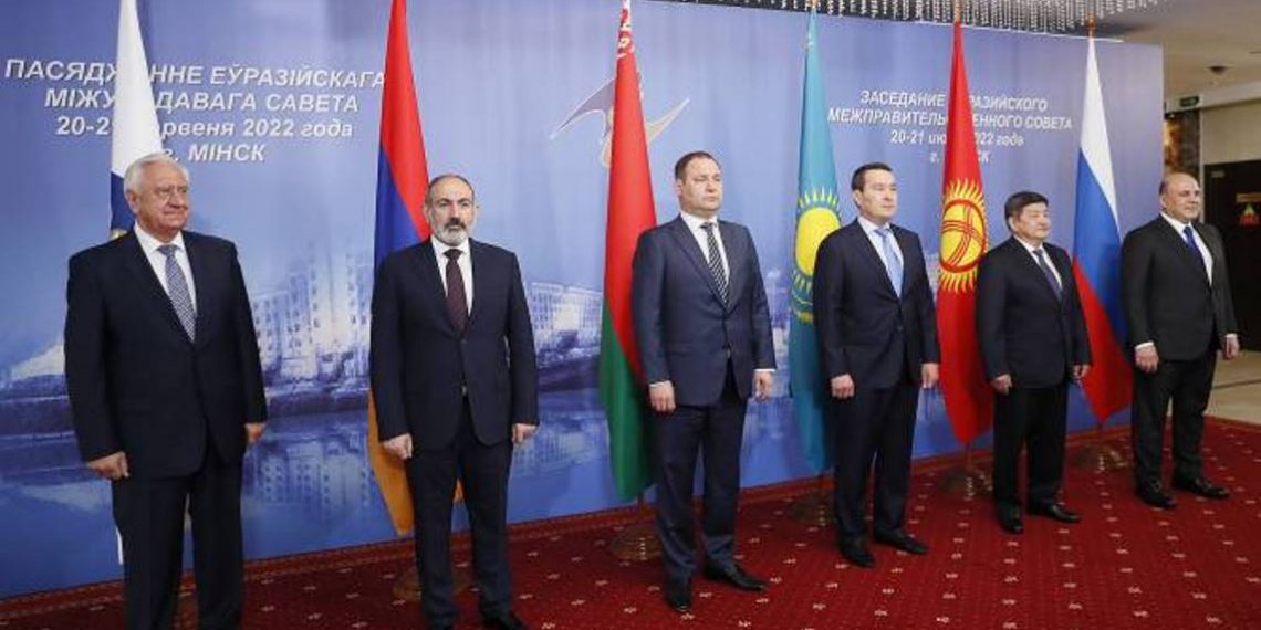 Премьер-министр Пашинян принял участие в заседании Евразийского межправительственного совета в узком составе