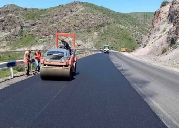 Капитально ремонтируется автодорога межгосударственного значения Ереван-Ерасх- Горис-Мегри-граница с Ираном