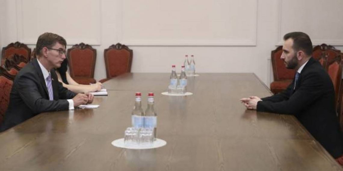 Председатель фракции НС «Гражданский договор» и посол Нидерландов обсудили перспективы развития межпарламентских связей