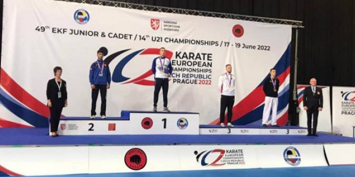 Егише Алексанян — серебряный призер чемпионата Европы по карате Д-21